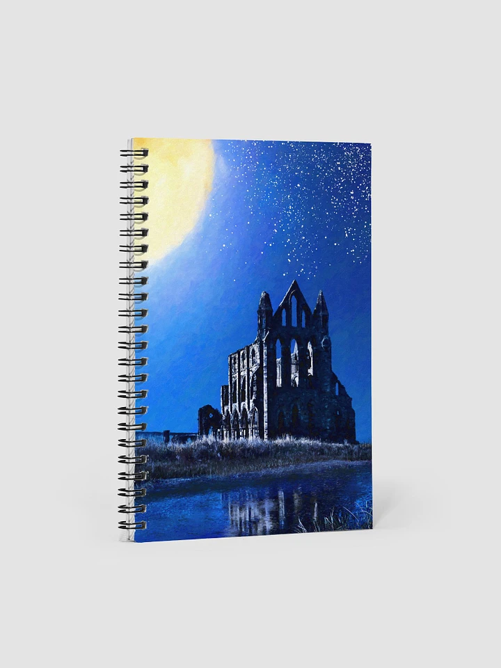 Whitby Abbey Ruins By Night - England Spiral Notebook product image (1)