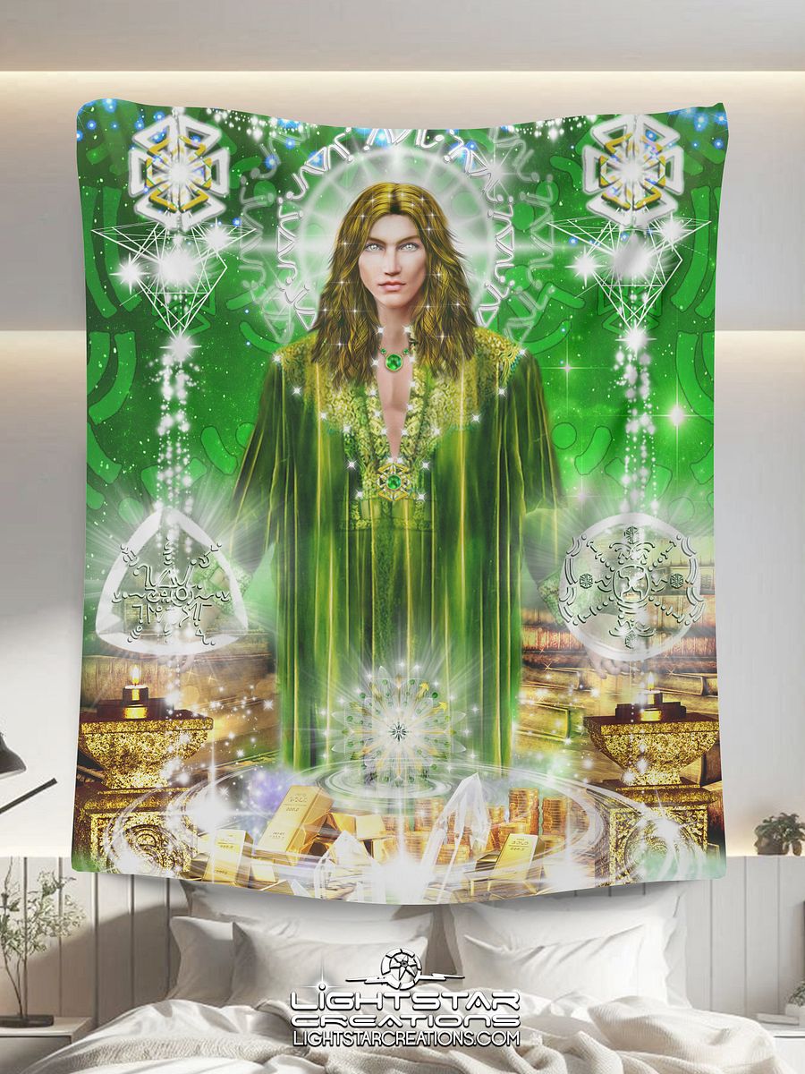 Enlightened Mastery Light-Tech Fleece Blanket product image (1)