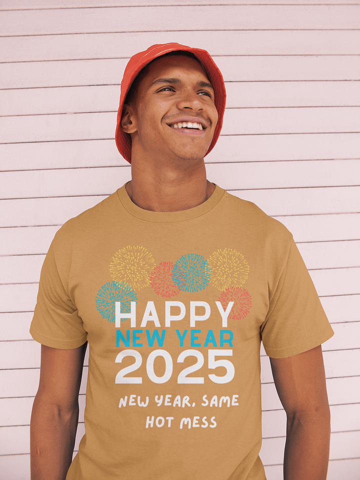 New Year Hot mess T-shirt product image (1)