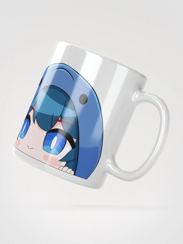 Dolphin Peeker Glossy Mug product image (2)