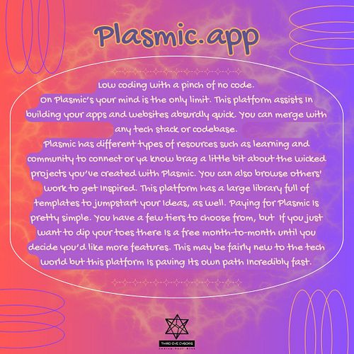 Plasmic is great for building web applications. They are now open-source and with CodeGen, they give you complete access to y...