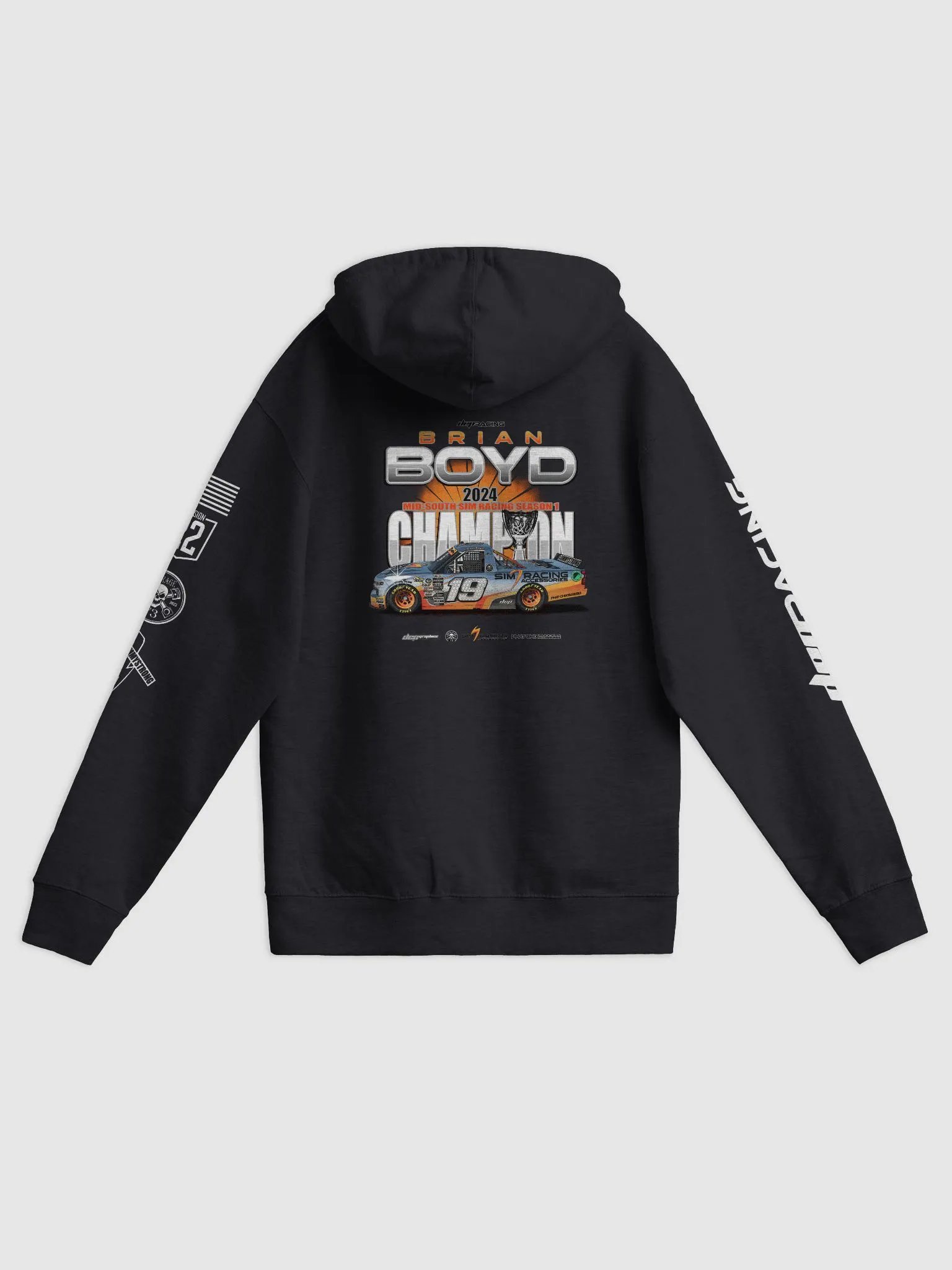 Brian Boyd Championship Sim Racing Accessories Zip Up product image (5)