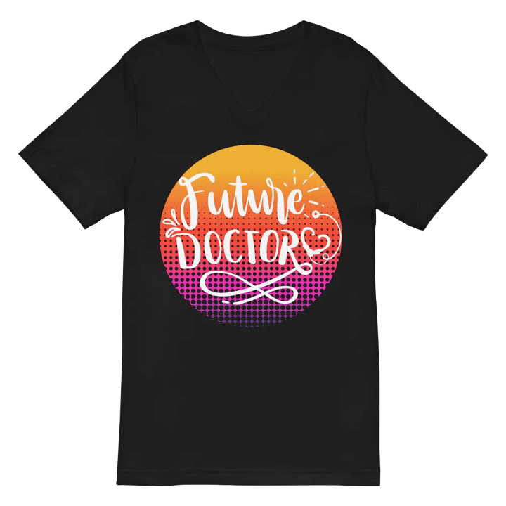 Future Doctor Playful V-Neck Tee product image (3)