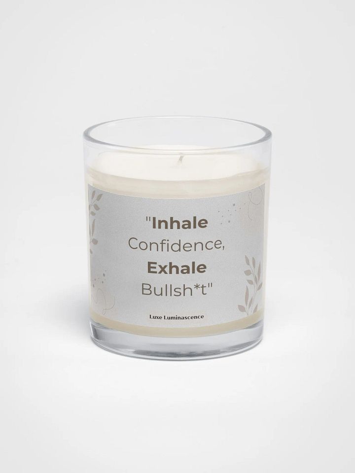 Confidence Infusion Funny Quote Candles product image (1)