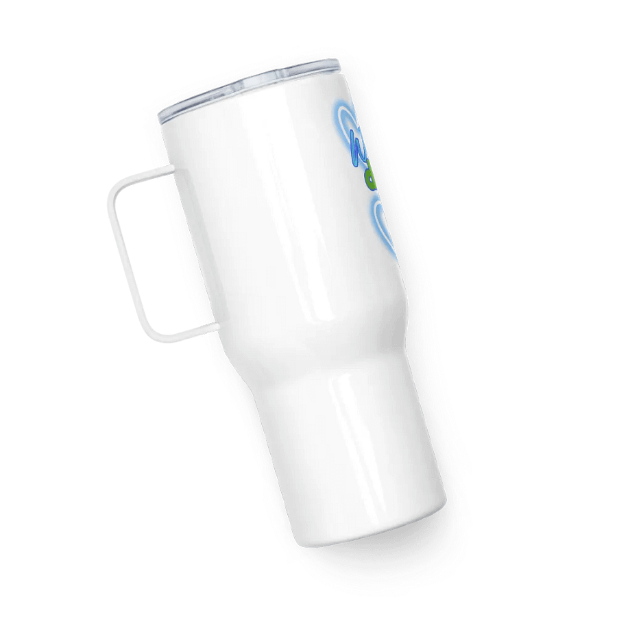 Dopest Dad Neon Heart Travel Mug product image (6)