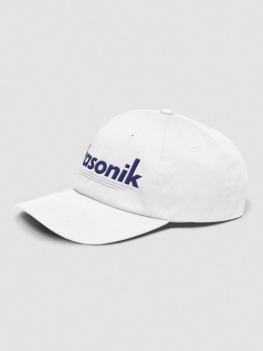 ultrasonik Logo Hat with Adjustable Strap (White) product image (3)