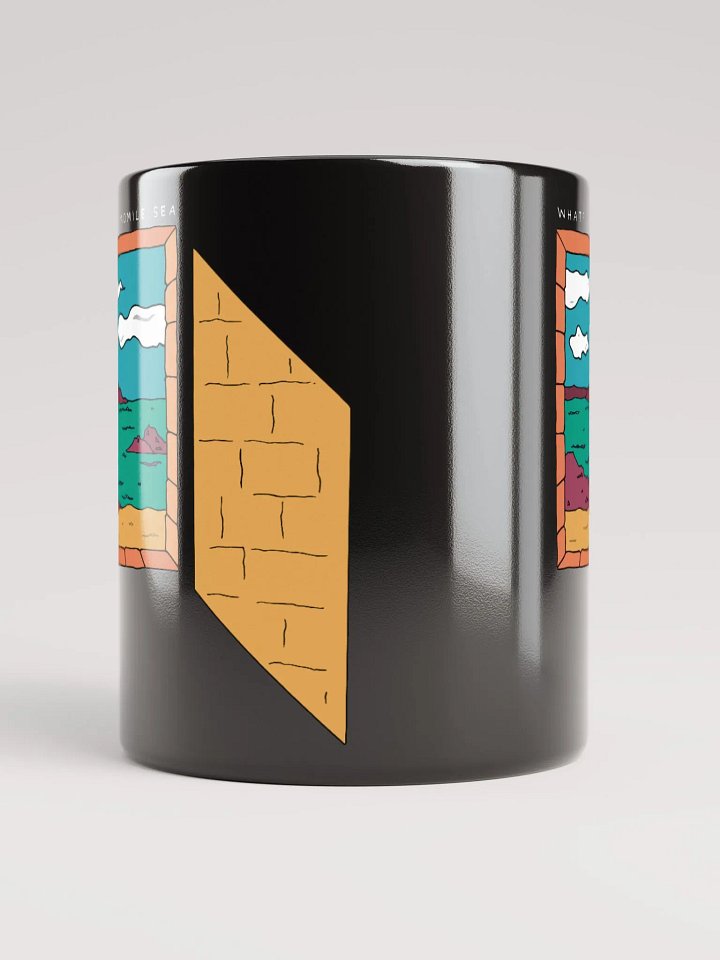 Camomile Sea Mug - Black product image (2)