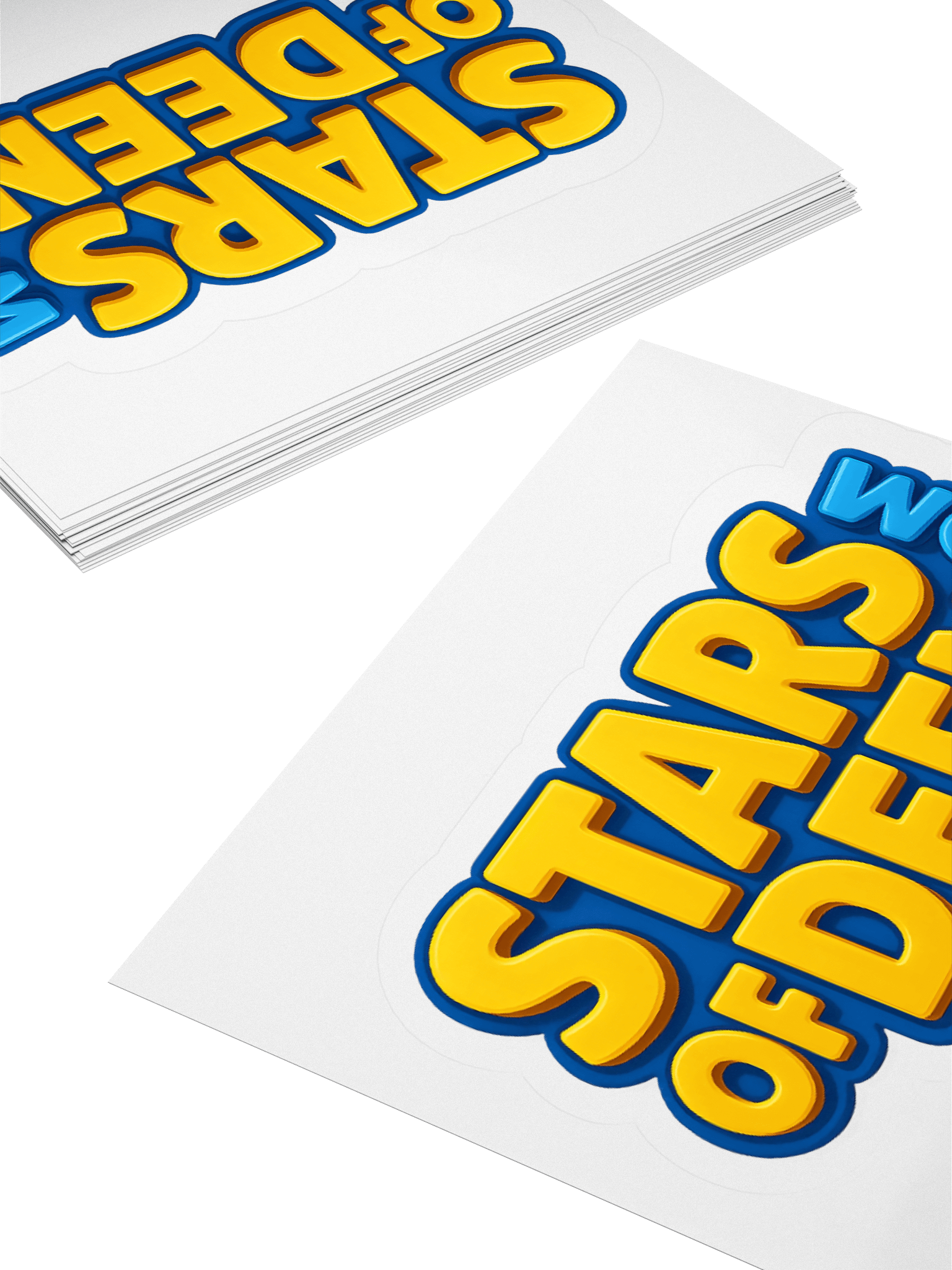 Stars of Deen Logo Kiss Cut Stickers product image (10)