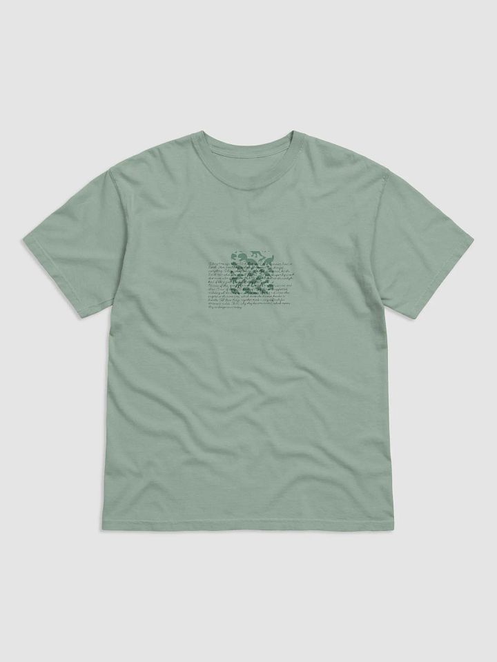 Prehistoric Script Heavyweight Tee product image (2)