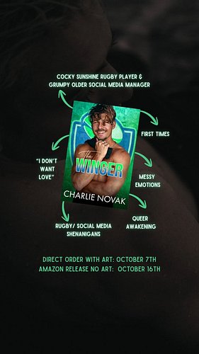 There are so many words Ezra can use to describe Danny; needy, bratty, irresistible... and all his 💚

The Winger: Coming Octo...