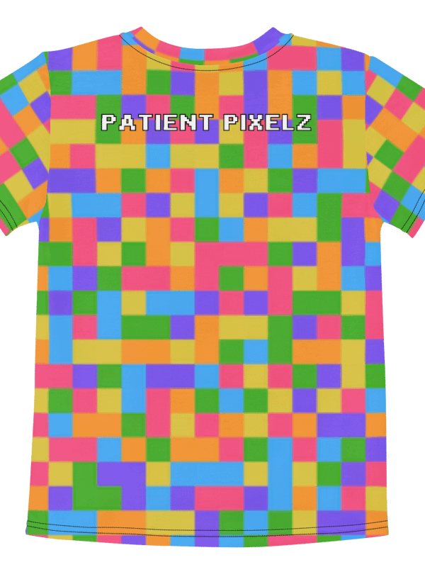 Patient PixelZ Kids T-Shirt (Pixel Rainbow) product image (6)