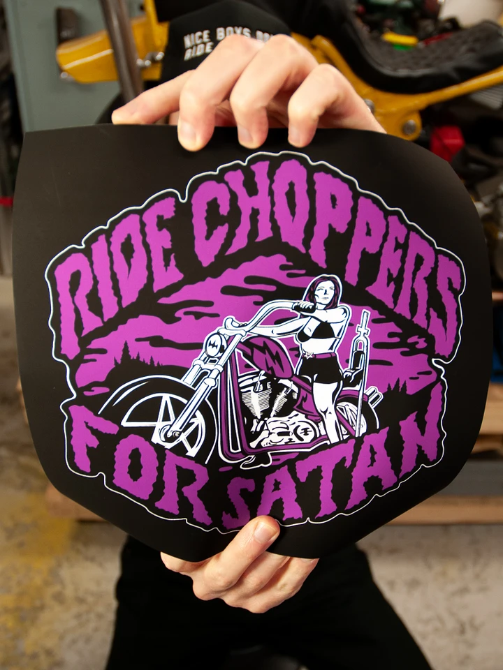 Ride Choppers For Satan Poster product image (1)