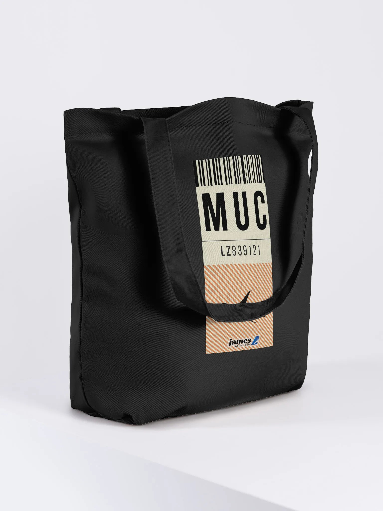 Munich (MUC) Stylish Luggage Tag Tote Bag product image (4)