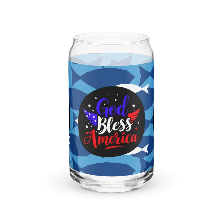 Can-Shaped Glass: God Bless America product image (2)