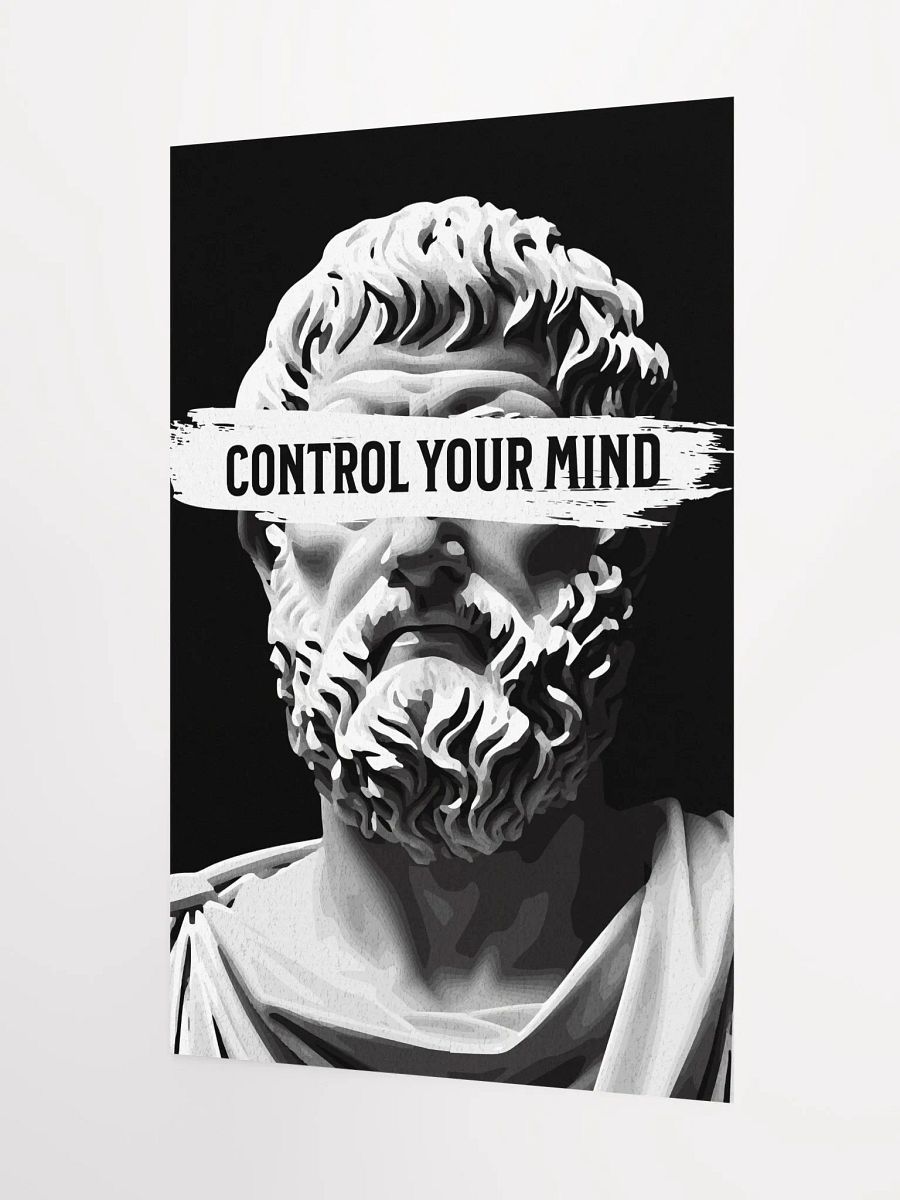 Control Your Mind Seneca Stoic Matte Paper Poster product image (5)