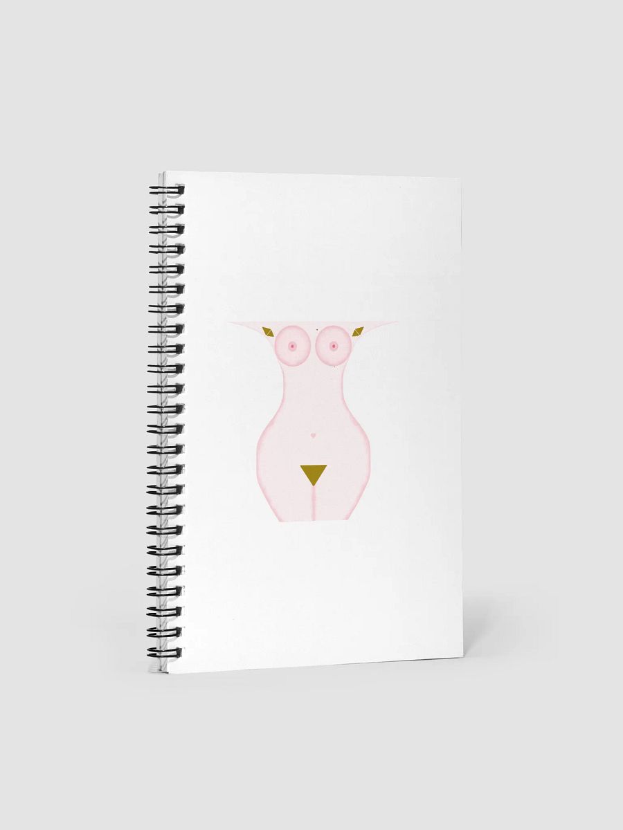 Abstracteros Customizable Spiral Notebook for Notes and Doodles product image (1)