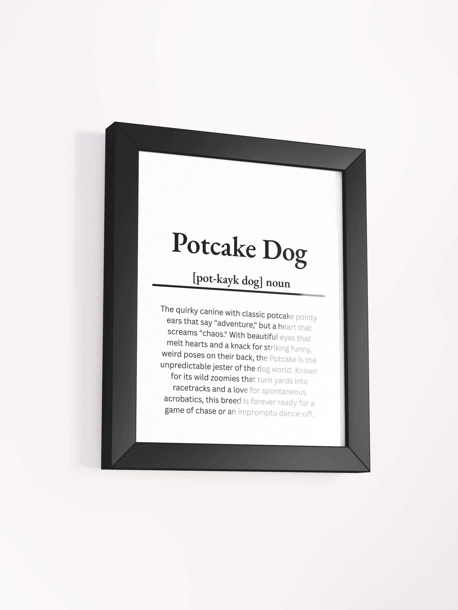 Potcake Dog Definition Print product image (12)