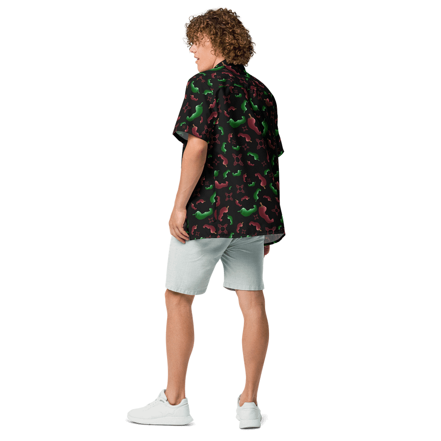 New Mexico Red & Green chile Zia Hawaiian Shirt product image (9)