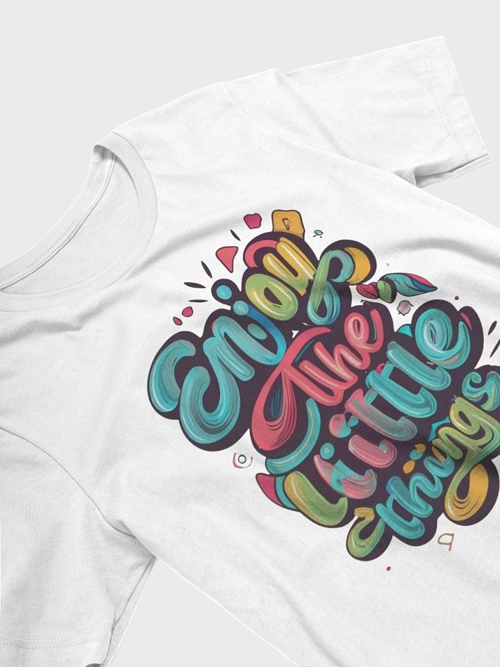 "Enjoy The Little Things" Stylish Design T-Shirt product image (2)