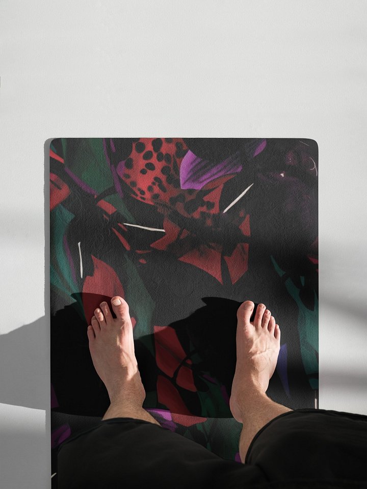 Yoga Mat "Blosoom At Midnight" product image (2)