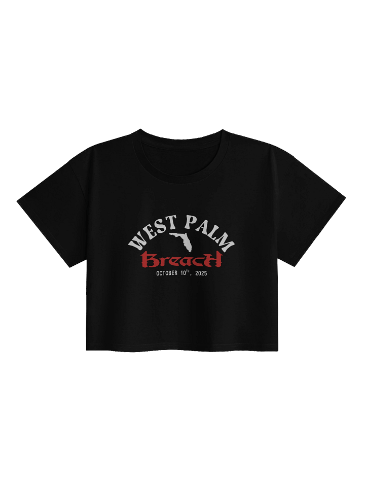 West Palm Breach Cropped Tee product image (1)