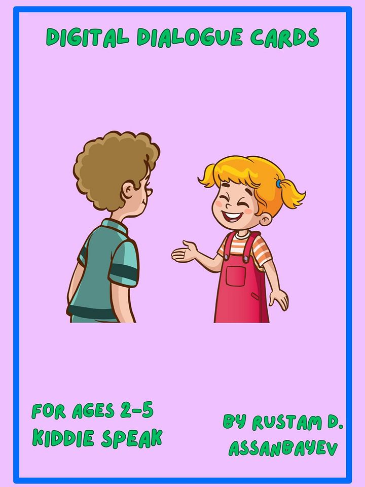 Dialogue Cards for Speech and Language Development product image (1)