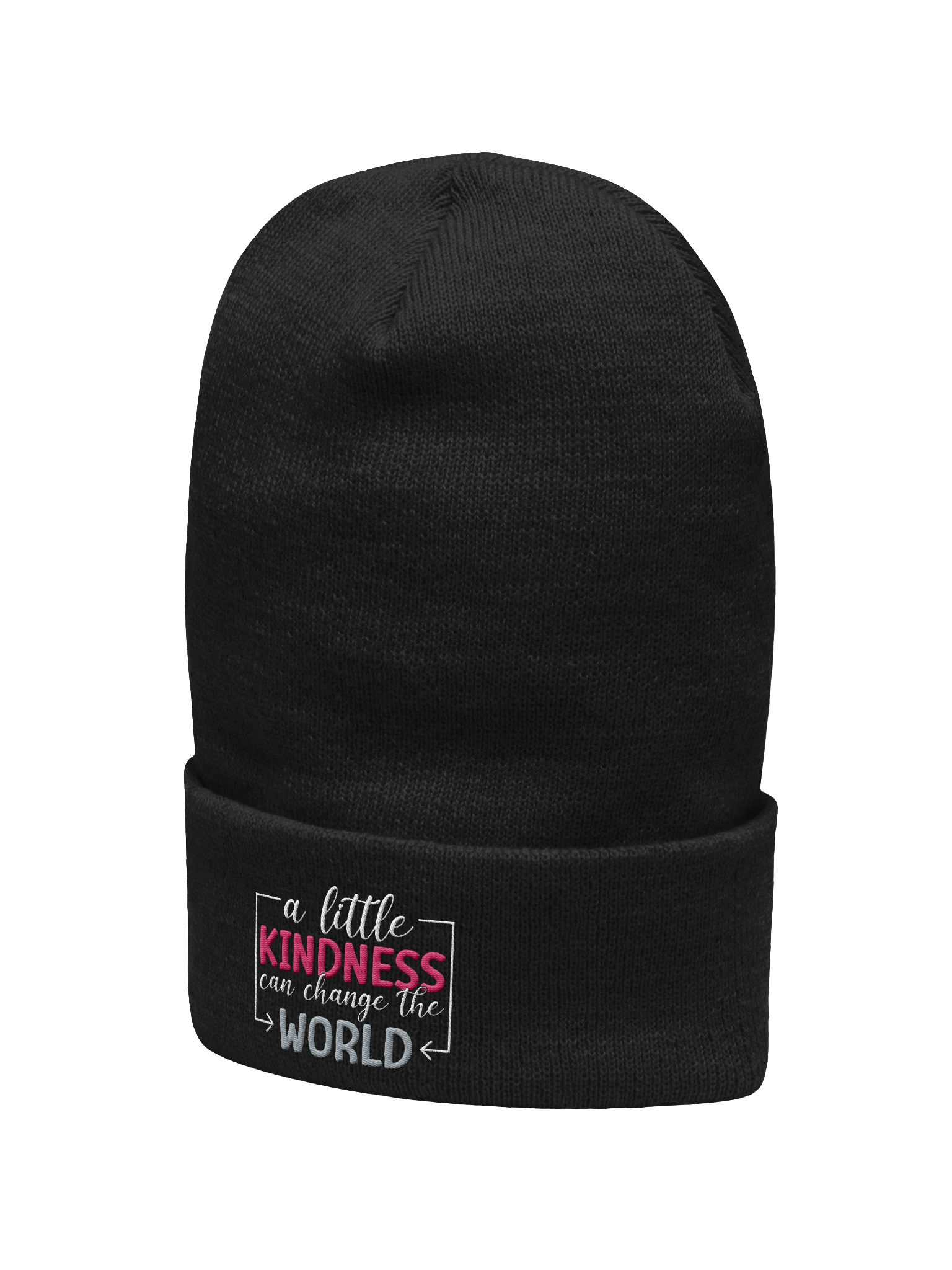 Spread Kindness Yupoong Cuffed Beanie product image (2)