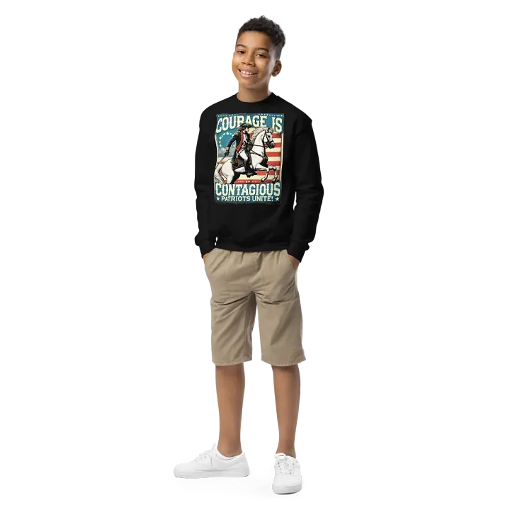 Courageous Patriots Youth Sweatshirt product image (1)