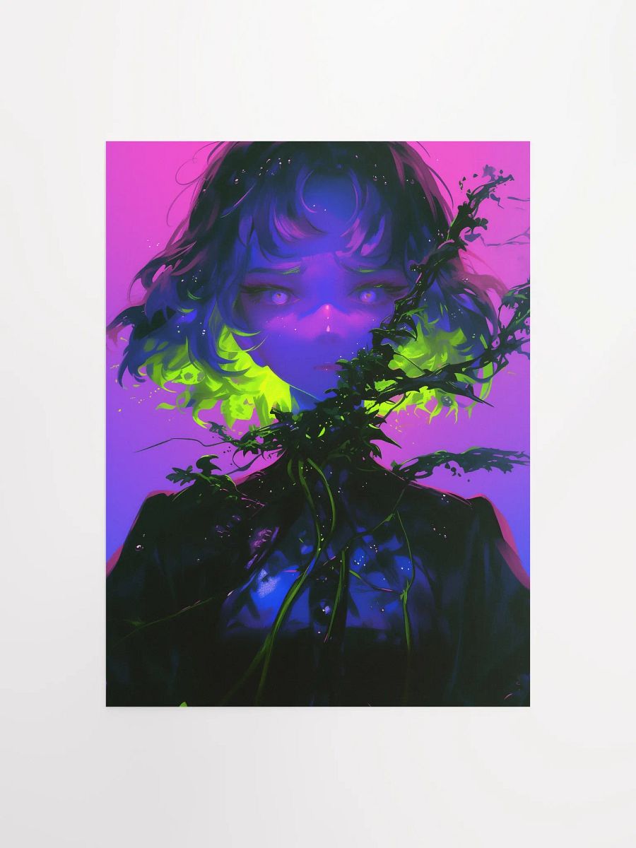 Neon Fantasy Portrait Poster product image (2)