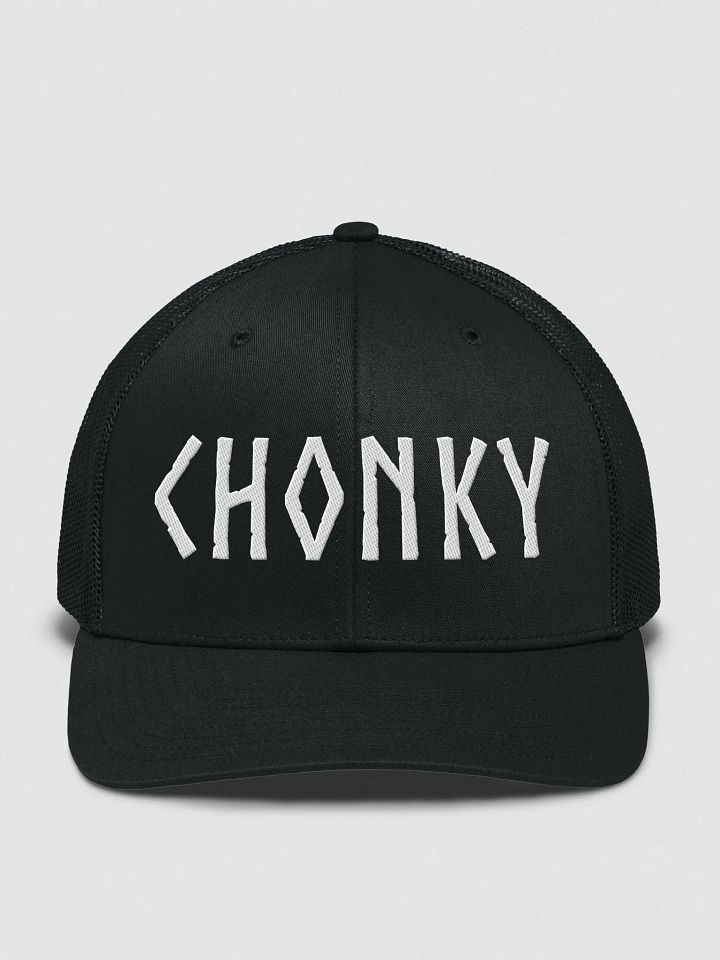 CHONKY - Trucker Cap White Embroidery product image (1)
