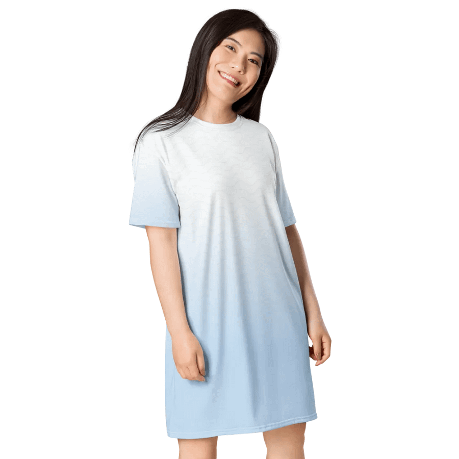 Wave Rider T-Shirt Dress product image (4)