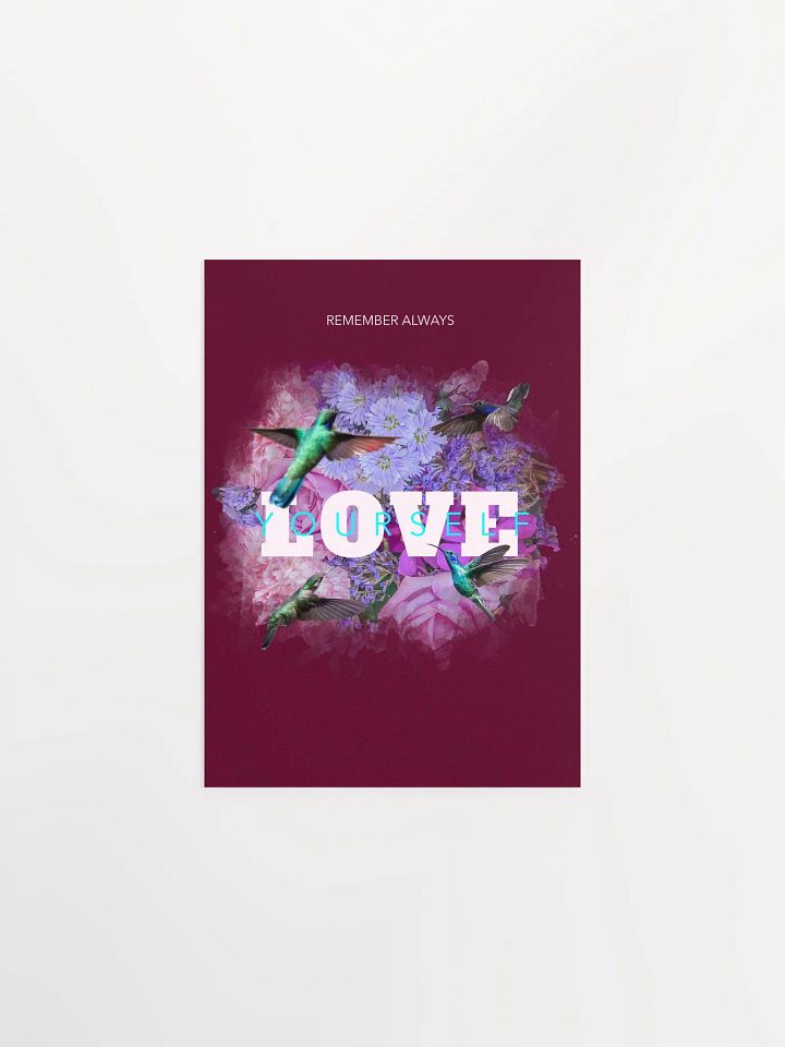 Love Yourself | Enhanced Matte Paper Poster product image (1)
