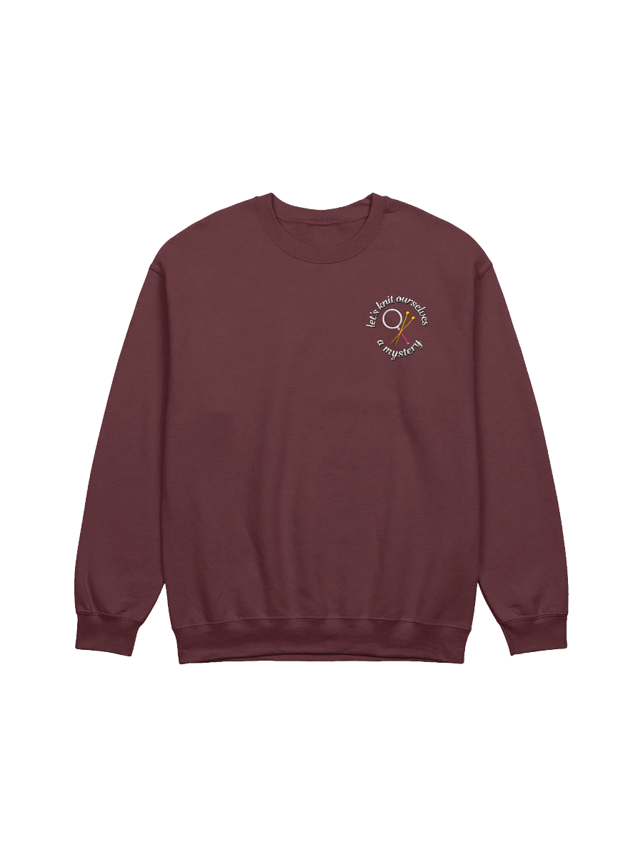 Knit a Mystery Embroidered Crewneck Sweatshirt product image (8)