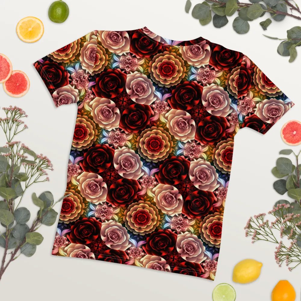 Rose Garden Dream Women's Crew Neck Tee product image (12)
