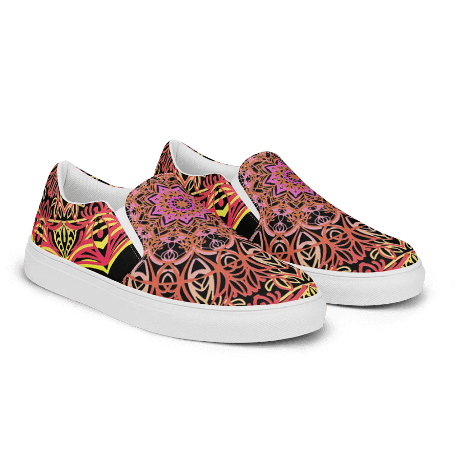 Radiant Mandala Slip-On Shoes product image (10)