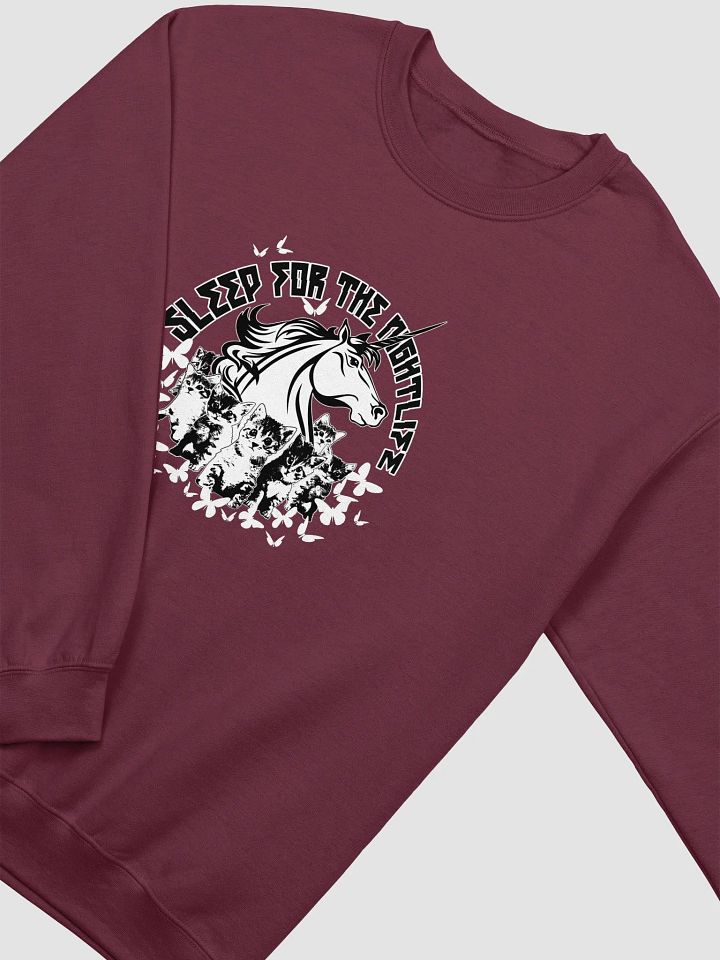 Logo Crewneck Maroon Sweatshirt product image (1)