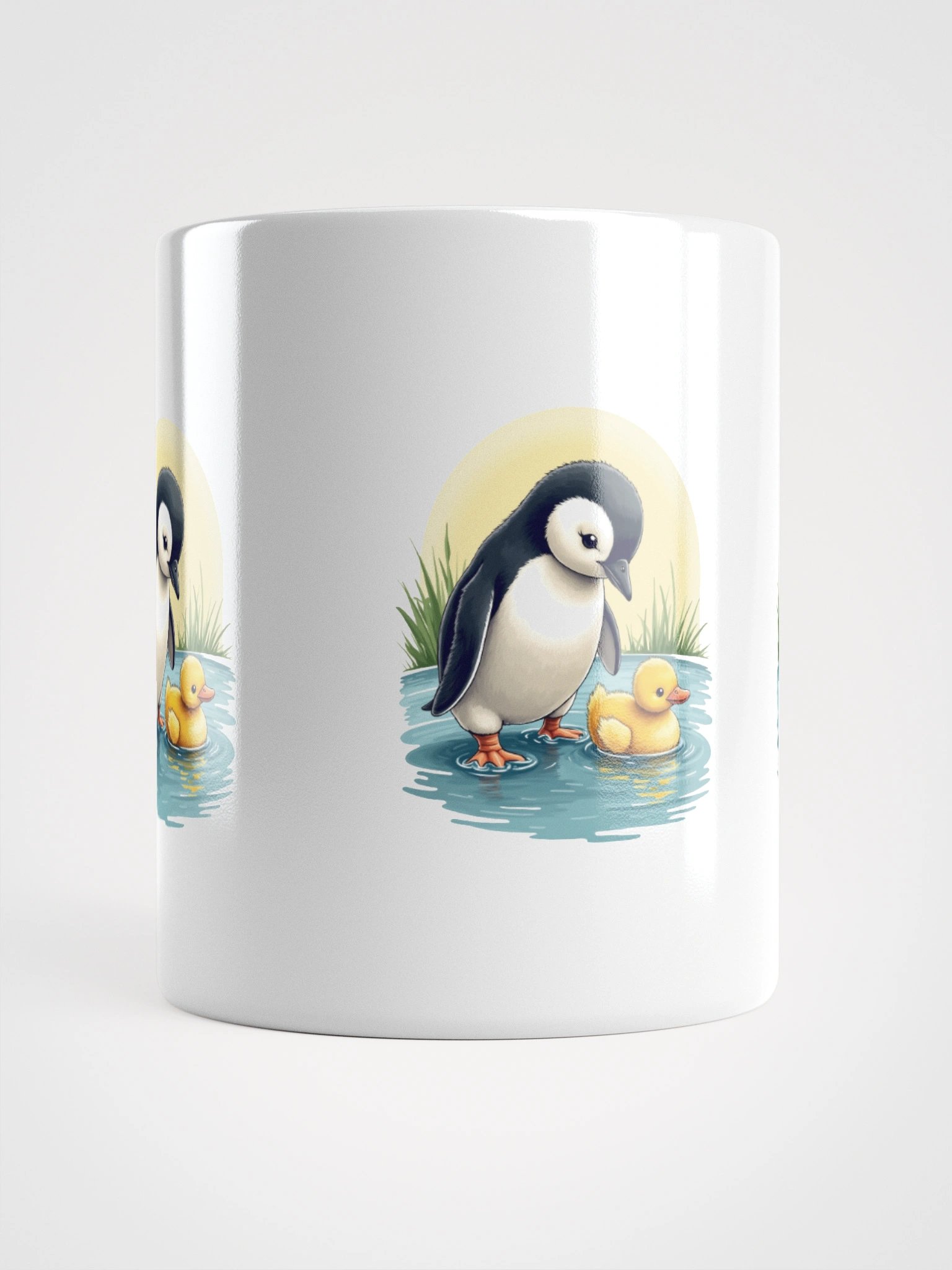 Penguin and Duckling Serenity Mug product image (16)