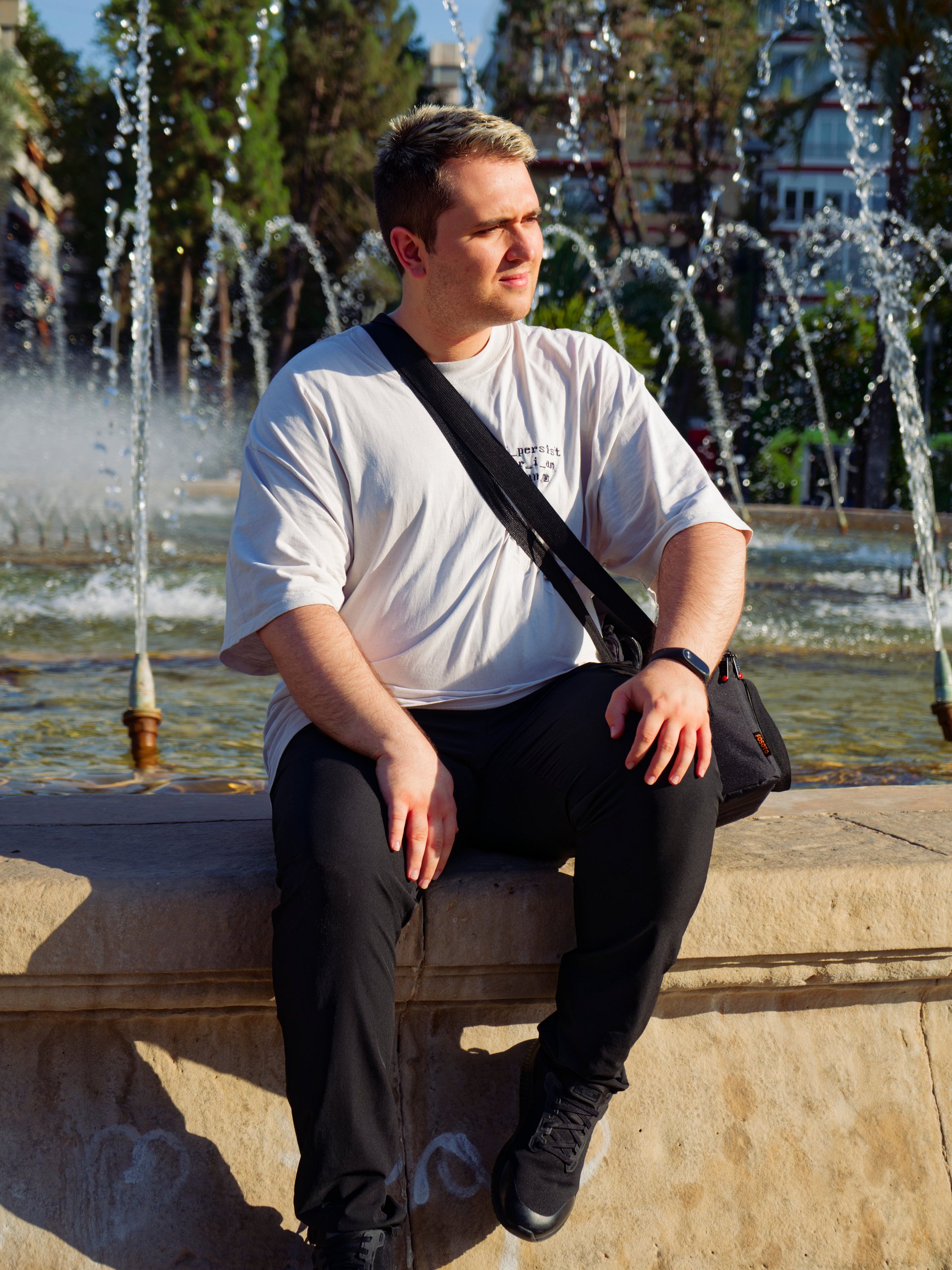 i_persist_for_i_am_human// oversize tee (light) product image (2)