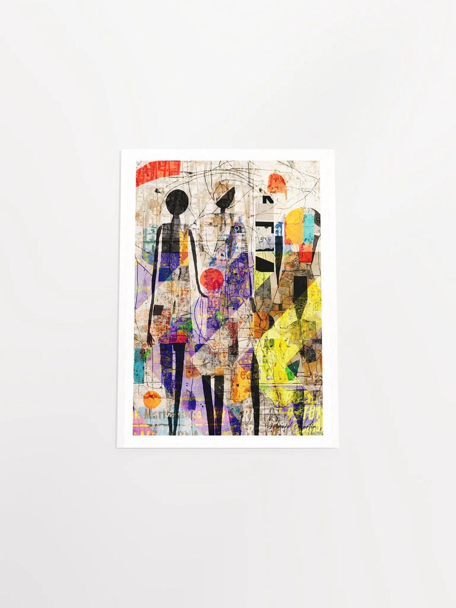 'Window Shopping' by Edward Martin-Vibrant Matte Poster Print product image (5)