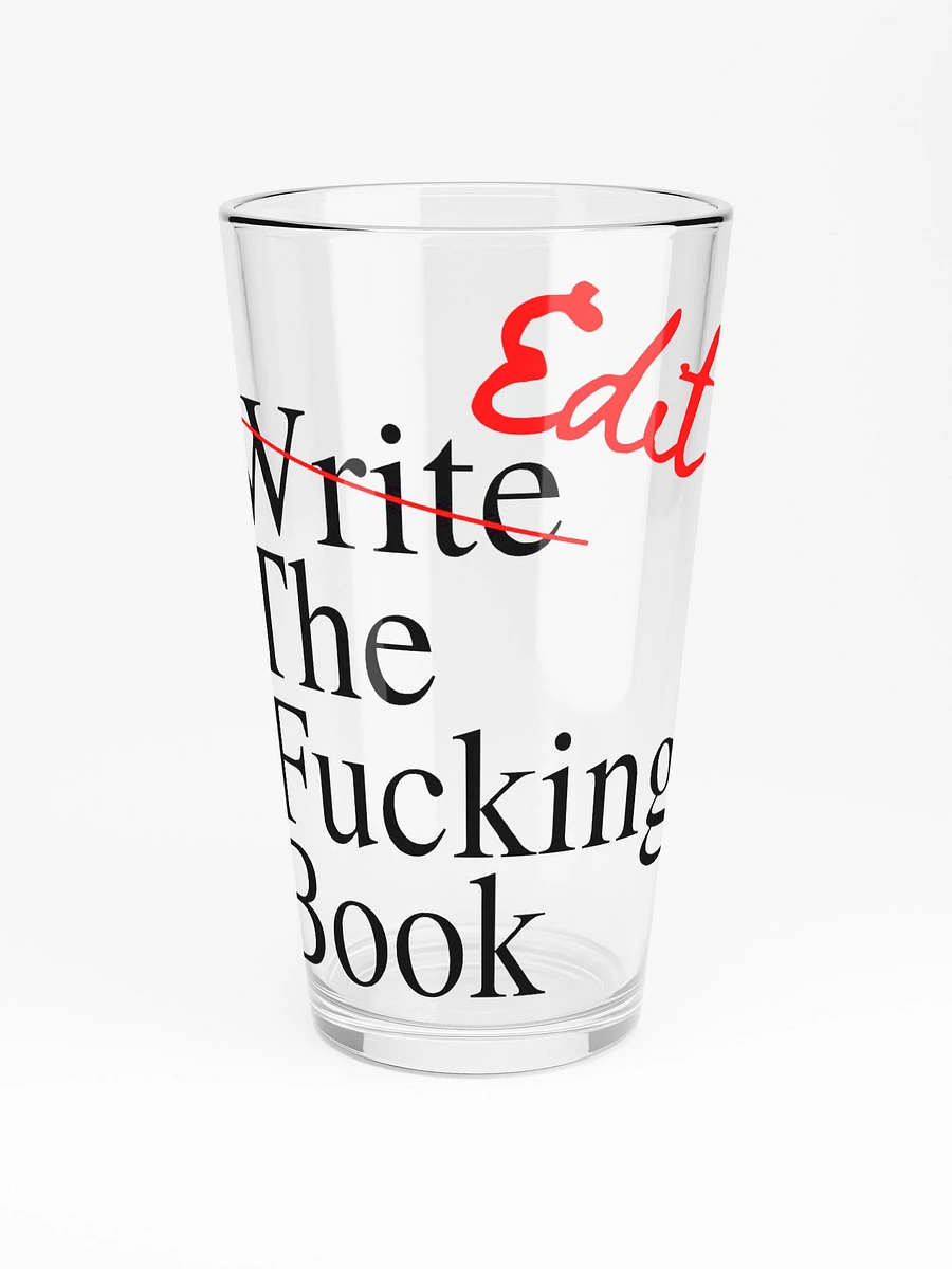 Edit the Fucking Book Shaker Pint Glass product image (3)