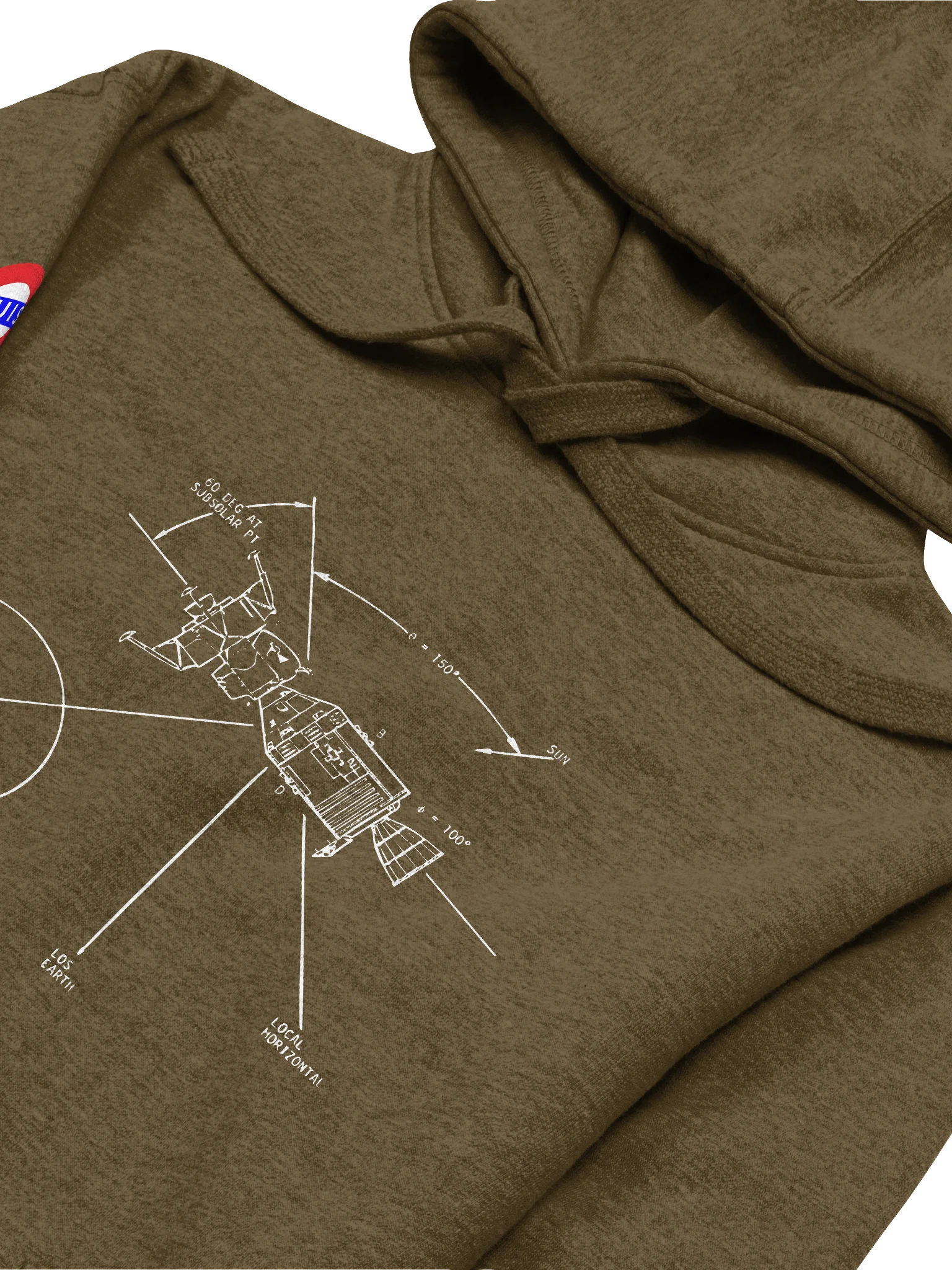 Apollo Lunar Hoodie - Phase II White product image (3)