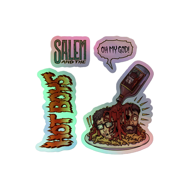 Salem and the Hot Boys Sticker Sheet product image (1)