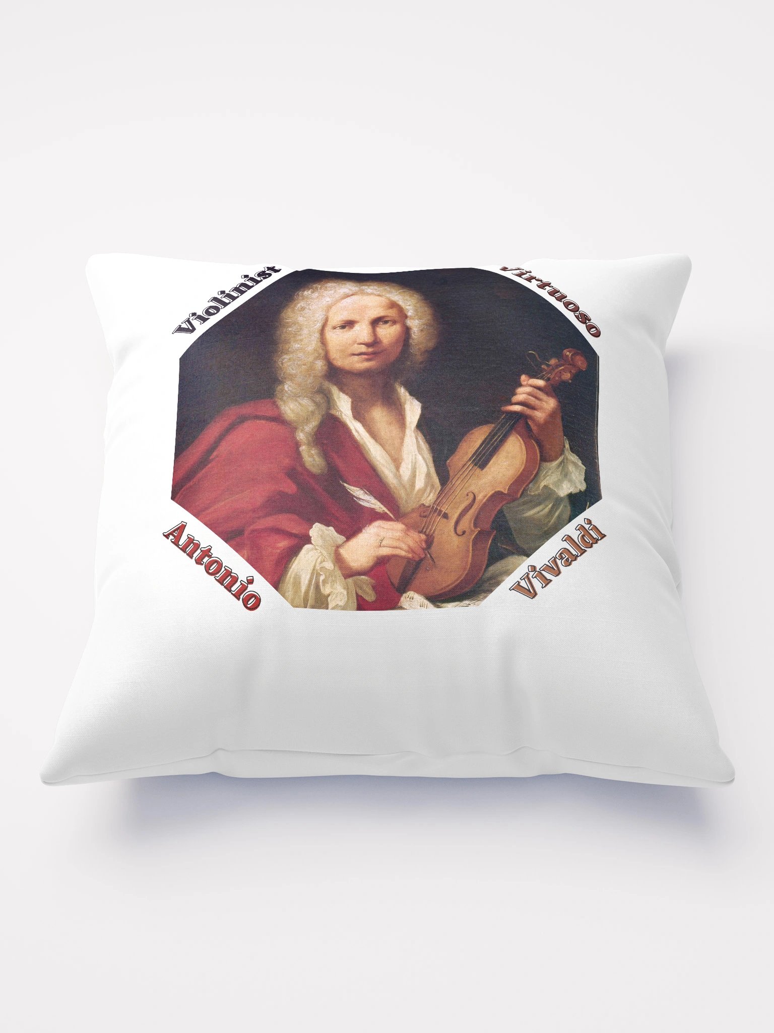 Antonio Vivaldi - Violinist Virtuoso | Pillow product image (3)