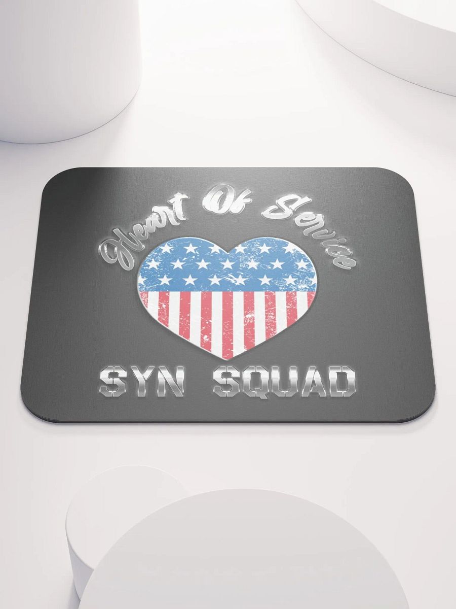 Heart of Service Flag - Mouse Pad product image (1)