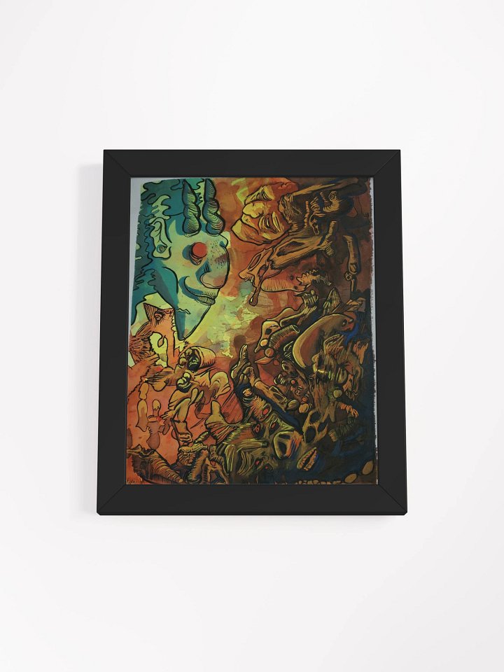 Hell Minions Framed Matte Poster product image (1)