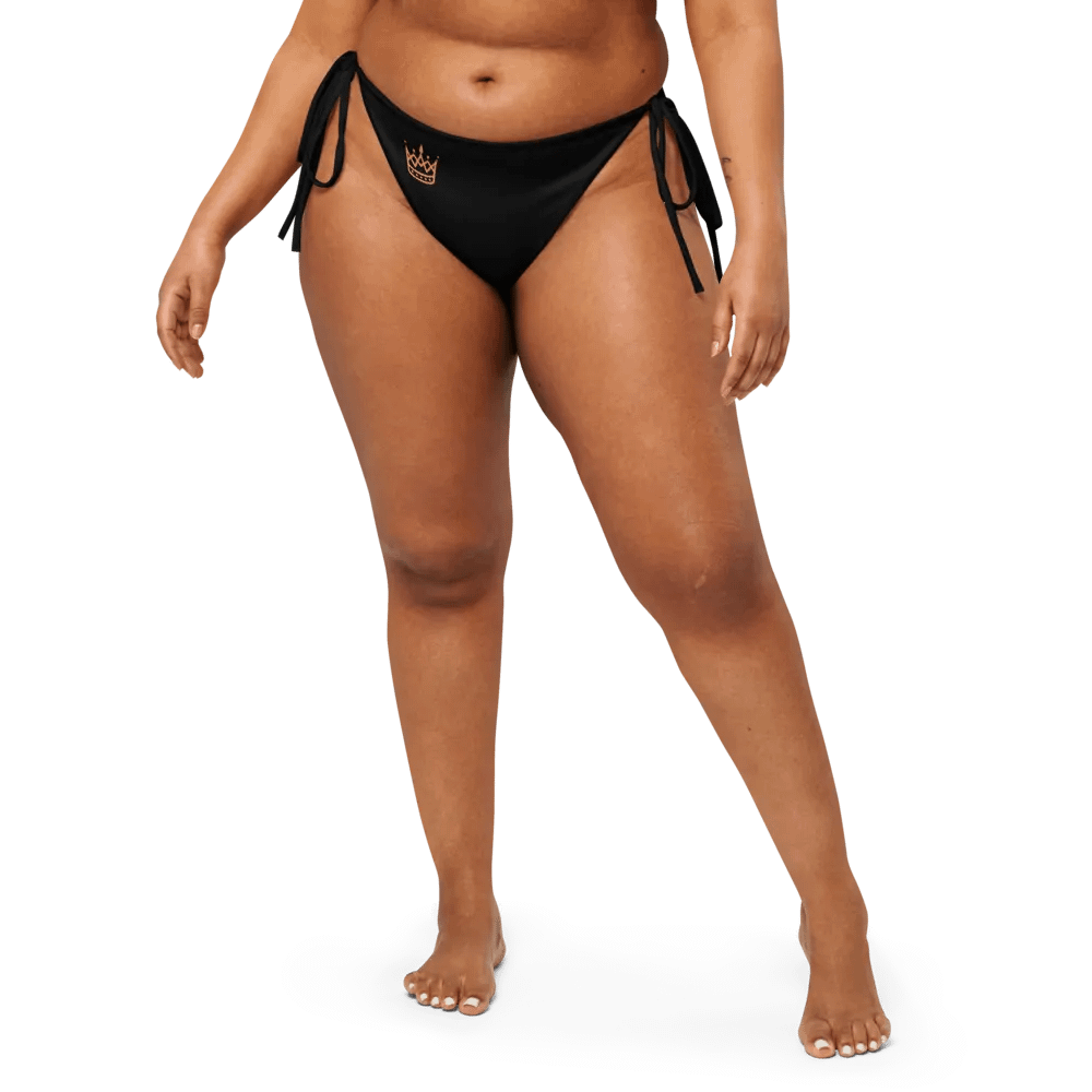 Black and White Logo Bikini Bottom product image (1)