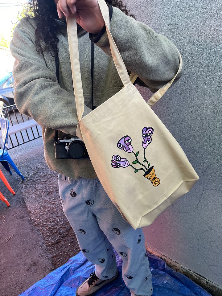 Tres Cabesas Tote Bag [Tan] product image (2)