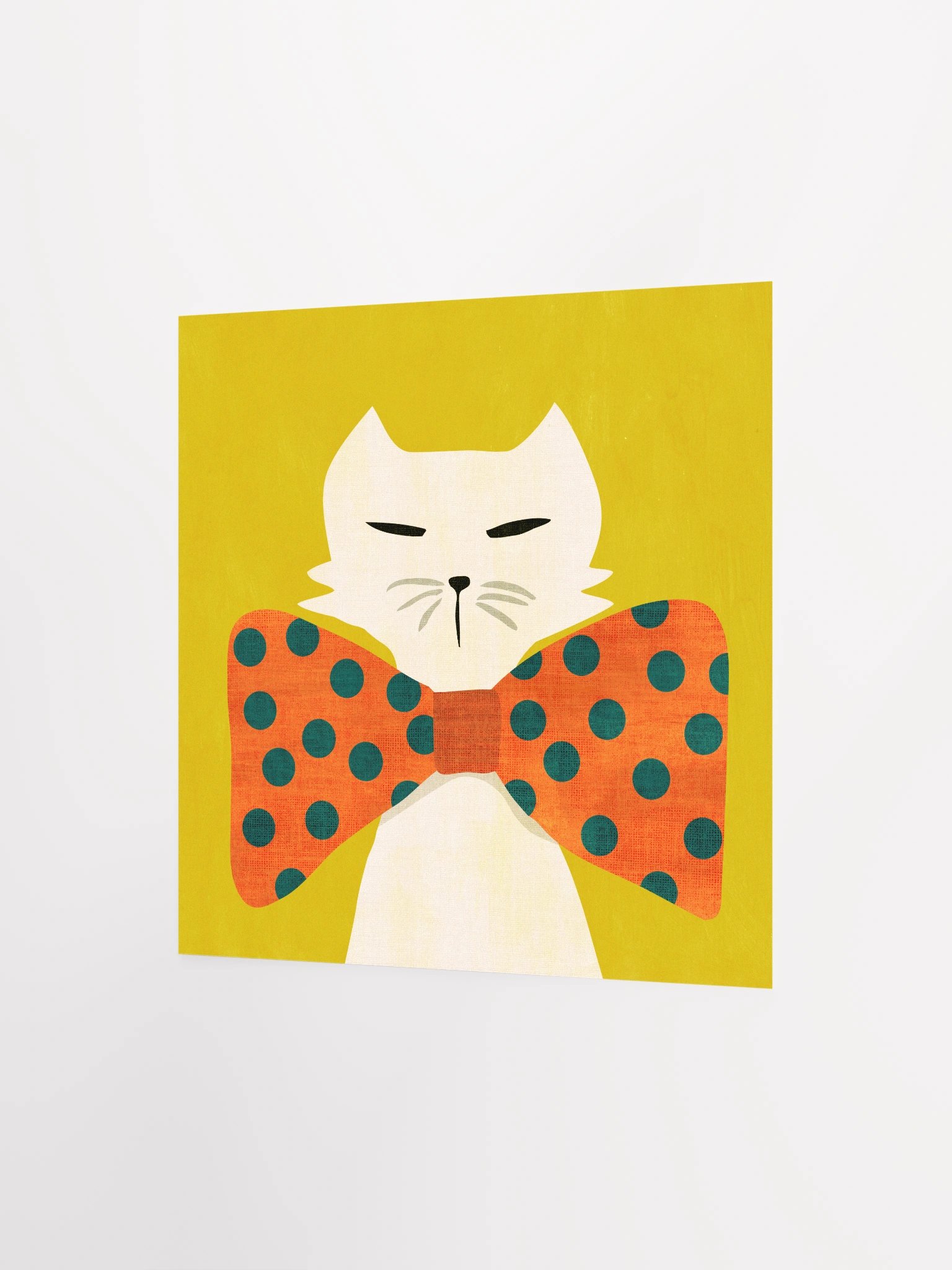 Dapper cat art print product image (7)