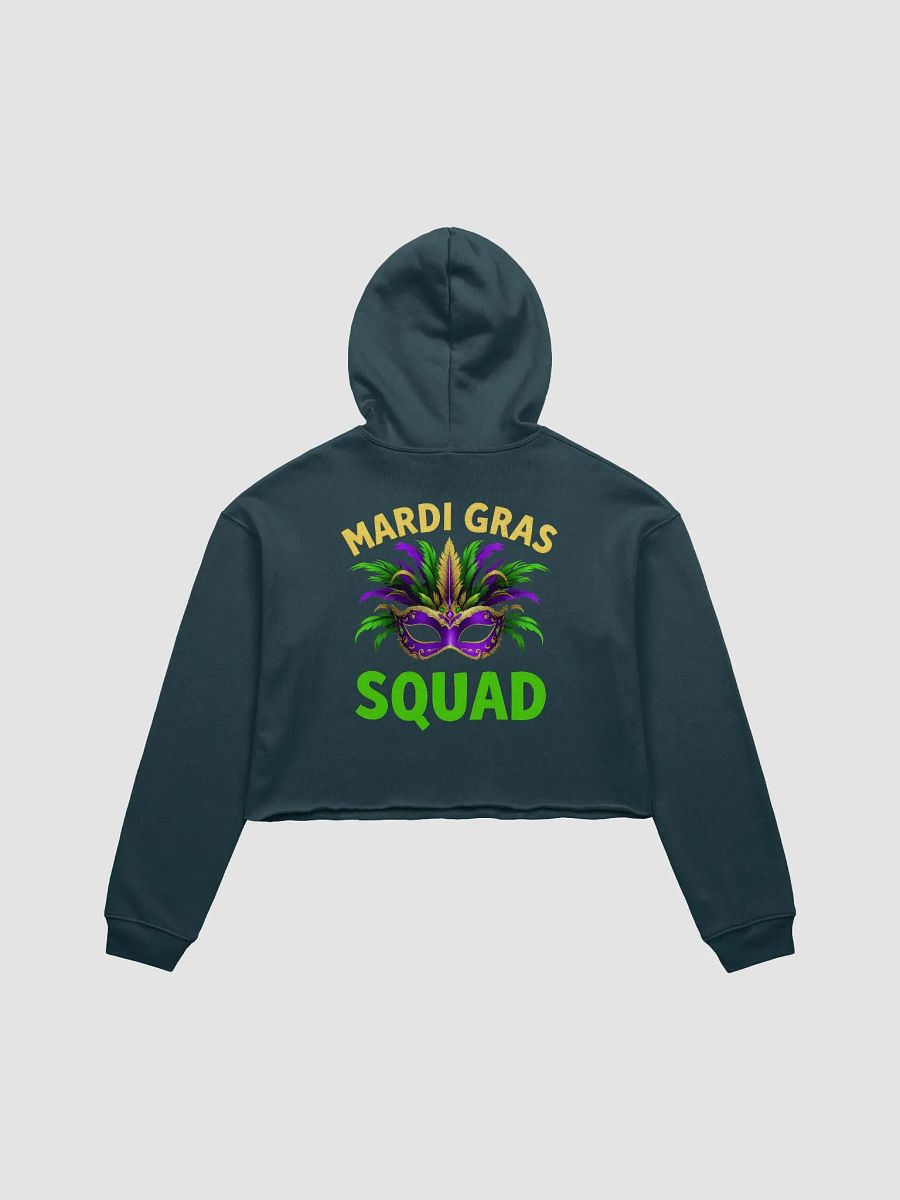 Mardi Gras Squad Crop Hoodie product image (3)