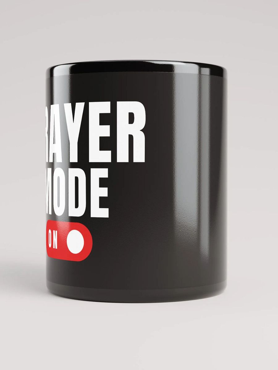 Prayer Mode ON Black Mug product image (3)